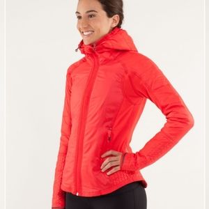 Lululemon Run Bundle Up Red Jacket
